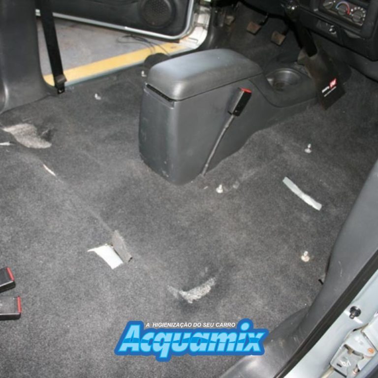 Lavagem de carpete automotivo